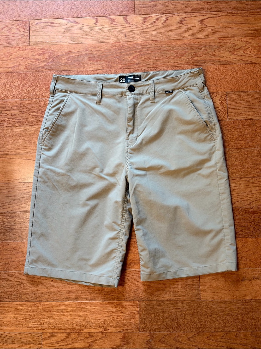 Boys Casual Khaki Shorts - Size 20